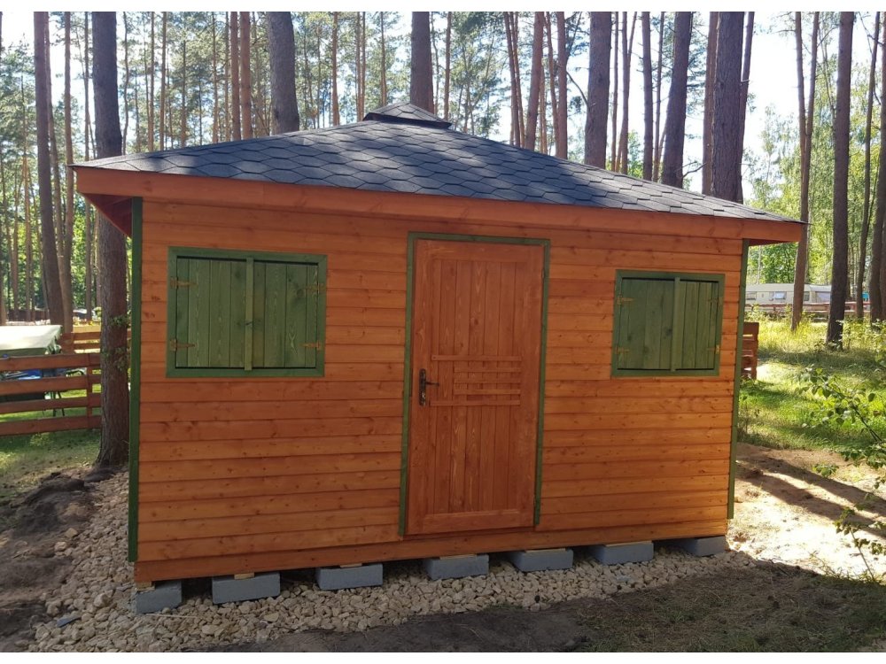 Domek narzędziowy N4 4x4m 16m2