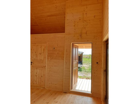 Dom drewniany parterowy Krokus 6x11m 38,67m2