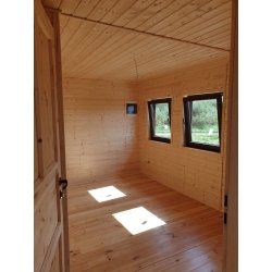 Dom drewniany parterowy Krokus 6x11m 38,67m2