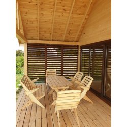 Dom drewniany parterowy Krokus 6x11m 38,67m2