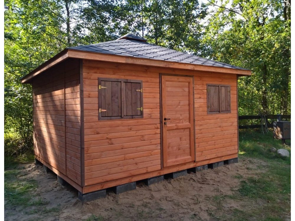 Domek narzędziowy N4 4x4m 16m2