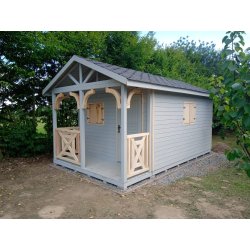 Domek narzędziowy N5a 3x3m + taras 3x2m 9m2