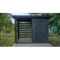 Brennholzschuppen D2