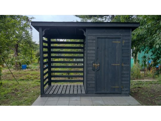 Brennholzschuppen D2