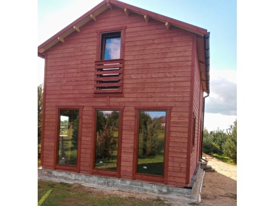 Dom drewniany Limba 5x7m 54,31m2