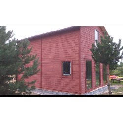 Dom drewniany Limba 5x7m 54,31m2