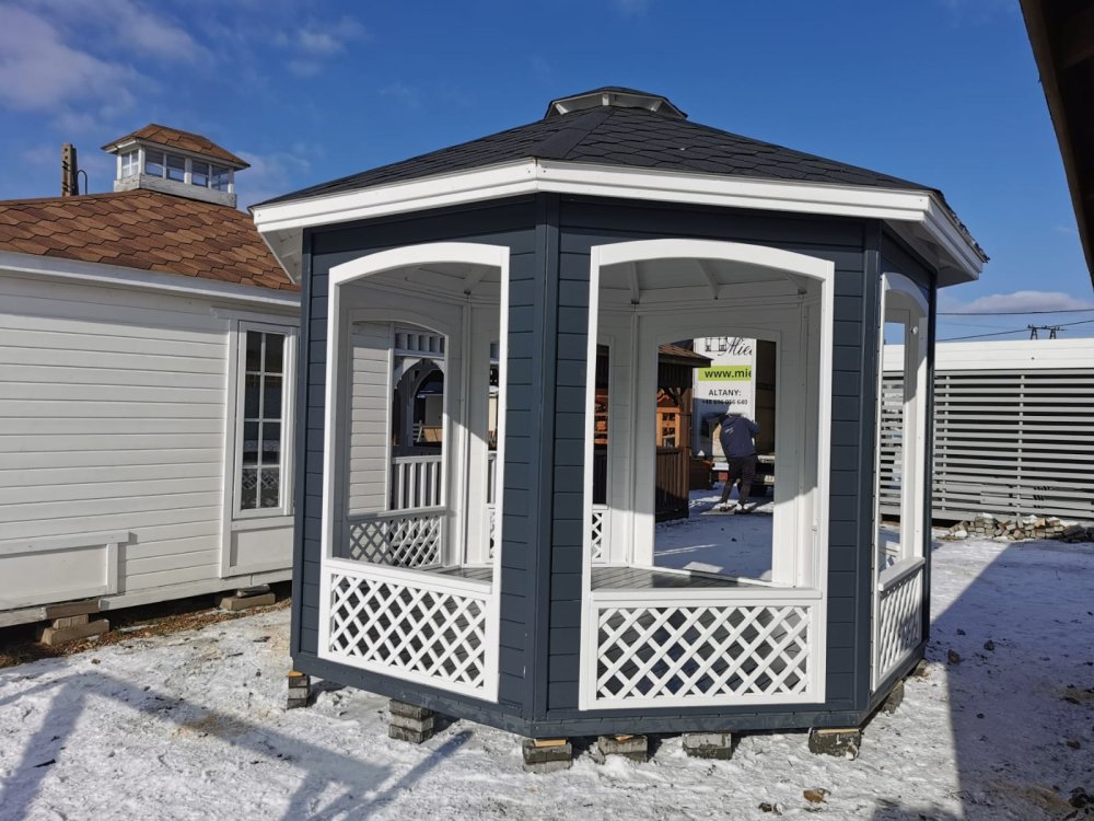 Achteckiger Pavillon O2 4m