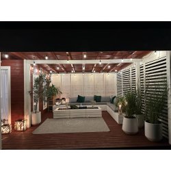 Toolshed N13 4x3m + terrace 4x1.5m