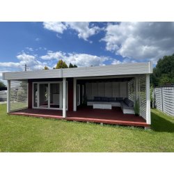 Toolshed N13 4x3m + terrace 4x1.5m