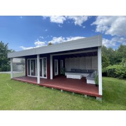 Toolshed N13 4x3m + terrace 4x1.5m
