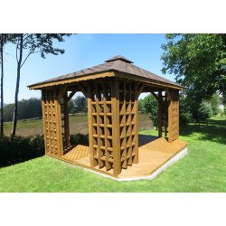 Altpolnischer rechteckiger Pavillon 3 x 3 m 9 m2