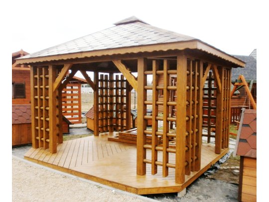 Altpolnischer rechteckiger Pavillon 4 x 3 m 12 m2