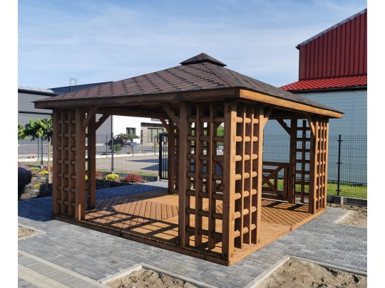 Altana prostokątna Staropolska 4 x 3 m 12m2