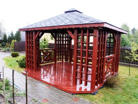 Pavillon Staropolska 1 rechteckig 3 x 3 m 9m2