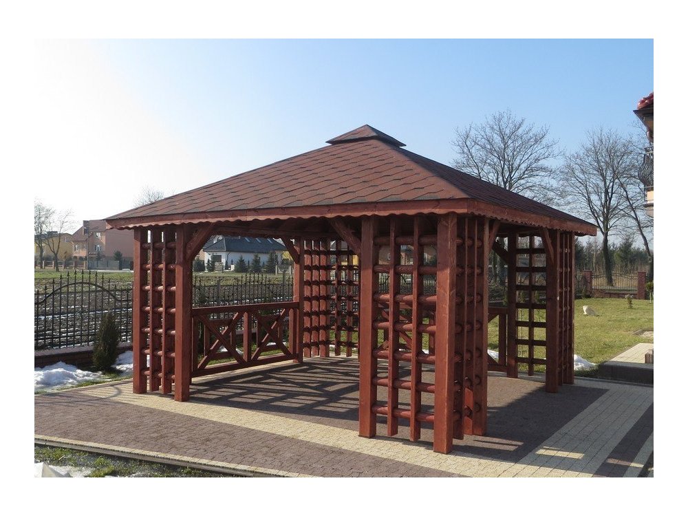 Pavillon Staropolska 1 rechteckig 3 x 3 m 9m2