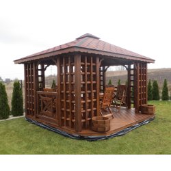 Pavillon Staropolska 1 rechteckig 3 x 3 m 9m2