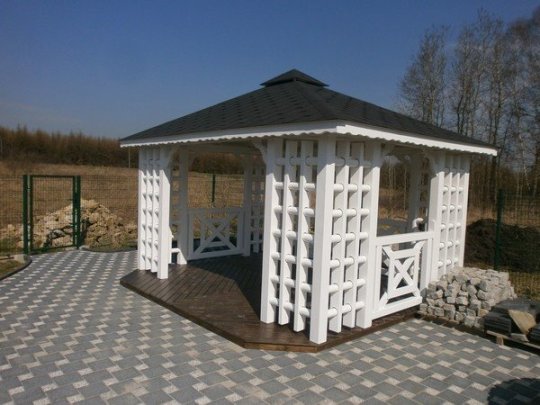Pavillon Staropolska 1 rechteckig 4 ​​x 3 m 12 m2