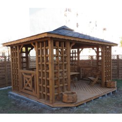 Pavillon Staropolska 1 rechteckig 4 ​​x 3 m 12 m2