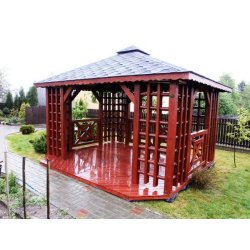 Gazebo Staropolska 1 rectangular 4 x 4 m 16 m2