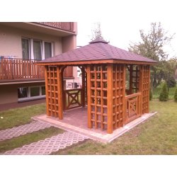 Pavillon Staropolska 1 rechteckig 4 ​​x 4 m 16 m2