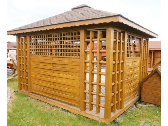 Pavillon Staropolska 2 rechteckig 3 x 3 m 9m2