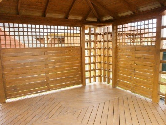 Gazebo Staropolska 2 rectangular 4 x 4 m 16 m2