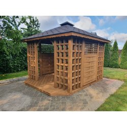 Pavillon Staropolska 2 rechteckig 4 ​​x 4 m 16 m2