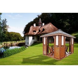 Rechteckiger Pavillon P1 4 x 3 m 12 m2