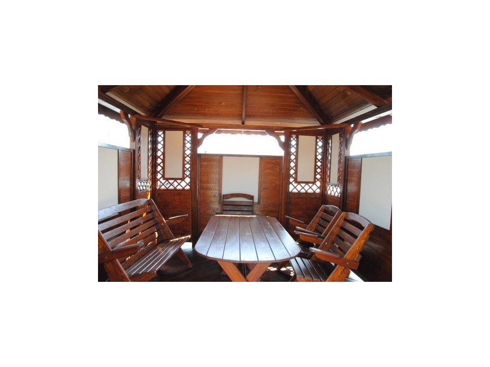 Rectangular gazebo P1a 4 x 3 m 12 m2