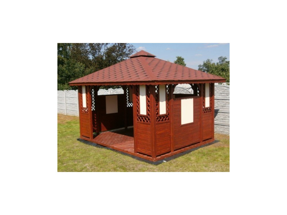 Rectangular gazebo P1a 4 x 3 m 12 m2