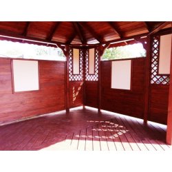 Rectangular gazebo P1a 4 x 3 m 12 m2