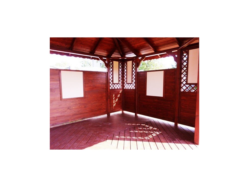 Rechteckiger Pavillon P1a 4 x 3 m 12 m2