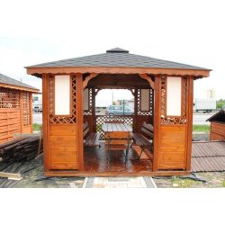 Rectangular gazebo P1b 3 x 3 m 9m2