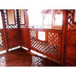 Rechteckiger Pavillon P1d 4 x 3 m 12 m2