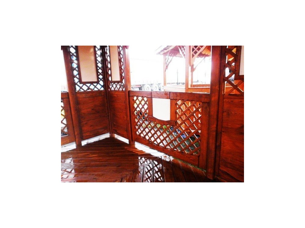 Rectangular gazebo P1d 4 x 4 m 16 m2