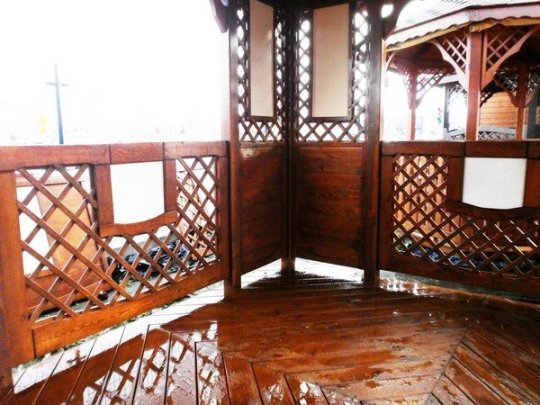 Rectangular gazebo P1d 4 x 4 m 16 m2