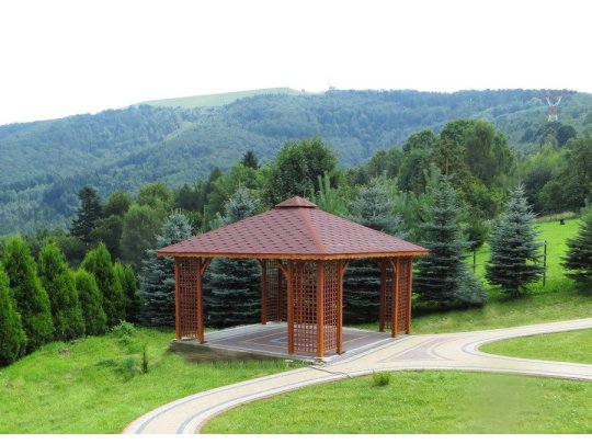 Rectangular gazebo P2 3 x 3 m 9 m2