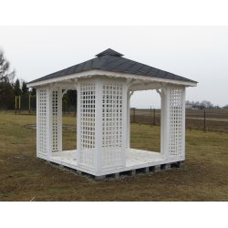Rechteckiger Pavillon P2 4 x 3 m 12 m2
