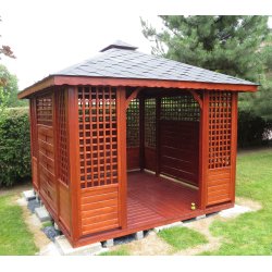 P3 rectangular gazebo 3 x 3 m 9 m2