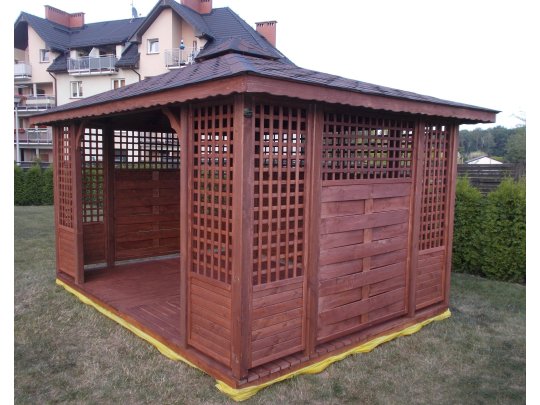 P3 rectangular gazebo 3 x 3 m 9 m2