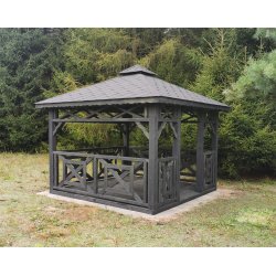 P4 rechteckiger Pavillon 3 x 3 m 9 m2