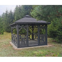 P4 rectangular gazebo 4 x 4 m 16 m2