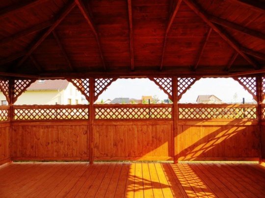 Rechteckiger Pavillon P5 3 x 3m 9m2