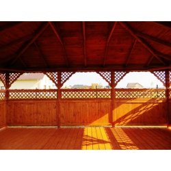 Rectangular gazebo P5 4 x 4 m 16 m2