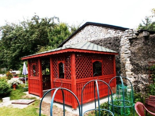 Rectangular gazebo P7 4 x 4 m 16 m2