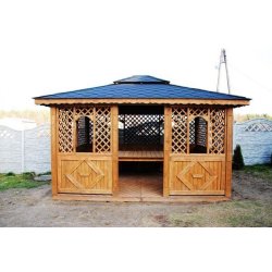 Rectangular gazebo P7a 3 x 3 m 9m2