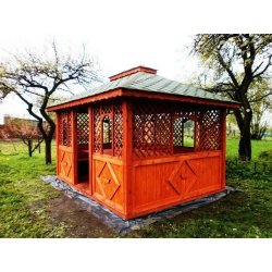 Rectangular gazebo P7a 3 x 3 m 9m2