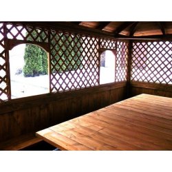 Rectangular gazebo P7a 4 x 3 m 12 m2