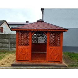 Rectangular gazebo P7a 4 x 3 m 12 m2