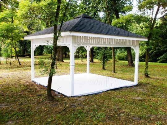 Rectangular gazebo P8 4 x 3 m 12 m2